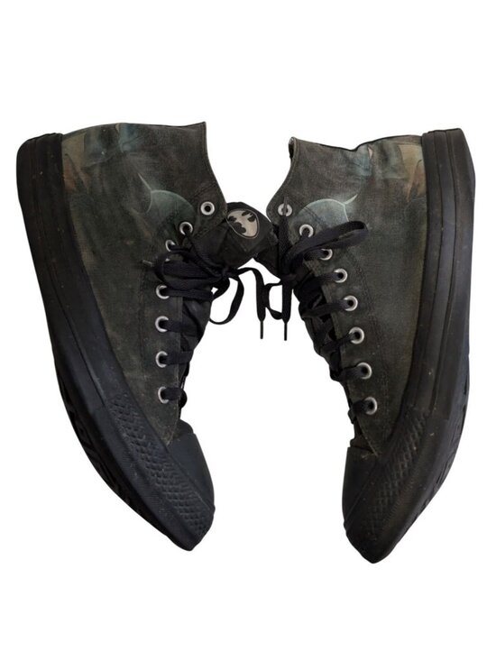 Converse Chuck Taylor Batman Rebirth High Top Mens 12 DC Comics Grunge *READ main image 4